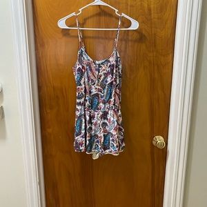 American Eagle paisley print romper